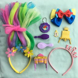 Trolls Headband & Disney Toy Lot