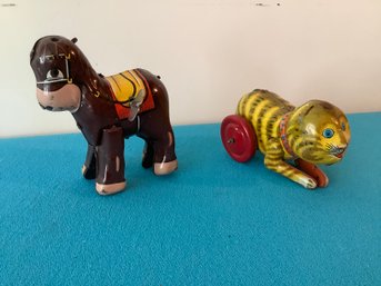 Tin Vintage Animal Toys #3