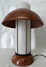 Vintage Mid Century Modern Mushroom Lamp- A Prototype Never Sold En Masse