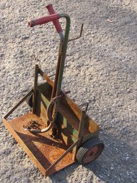 Small Vintage Welding Torch Cart