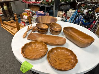 Wooden Bowl Lot