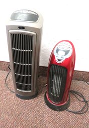 Lasko Portable Fan And Optima Portable Heater