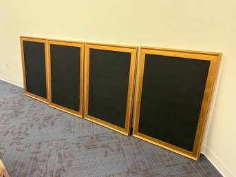 Set Of 4 Matching Corkboards