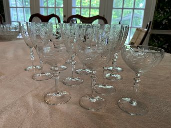 Set Of Beautiful Glasses