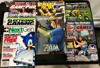 9 Gaming Magazines ~ Expert Gamer, Electronic Gamer & More ~