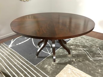 Ethan Allen Ashcroft Round Expanding Dining Table - Great Condition