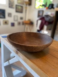 Vintage Wooden Bowl