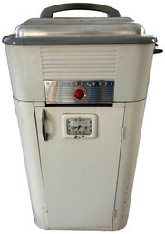 Vintage 1950s Westinghouse Electric Roaster Oven With Bottom Cabinet And Accessories - Catalog No. TC-81