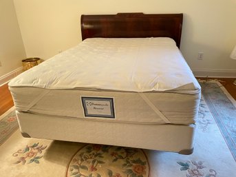 Full Size Bed With Baker Furniture Headboard And Sealy Posturepedic Mattress PLEASE LOOK