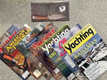 Vintage 1990's Yachting And Hunting Magazines - 'K'