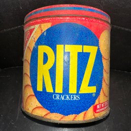 Vintage Ritz Metal Cannister