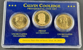 Calvin Coolidge Presidential Coin Set