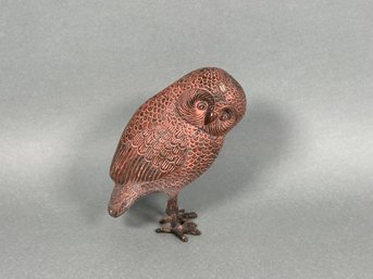 Cast Iron Owl Decor