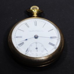 Victorian Gold Filled American Waltham Gold Filled Pocket Watch