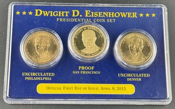 Dwight Eisenhower Presidential Coin Set