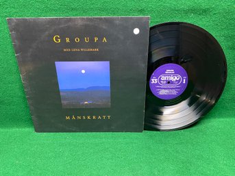 Groupa (Group). Manskratt (Moon Laugh) On 1990 Swedish Import Amigo Records.