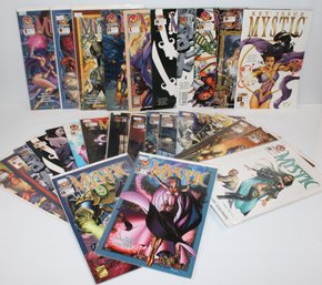 Crossgen Comics- Twenty Seven Issues Of Mystic   Lot-TDF