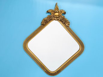 Elegant Antique Wooden Mirror