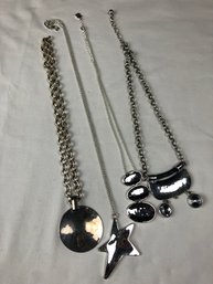 Silver-tone Pendant Necklaces