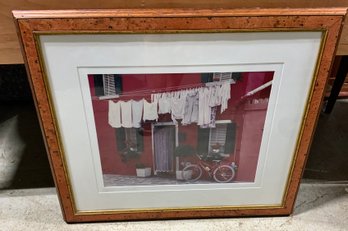 Limited Edition Framed Photo ~ Burano, Italy 66/250 ~ Pencil Signed & Numbered