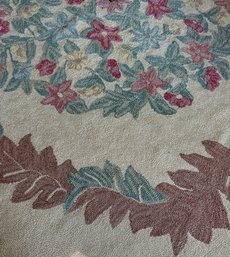 Two Clean 50 Year Old Country Hooked Rugs