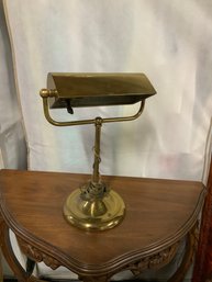 Brass Banker's Lamp Lot 2