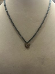 Delicate Heart Pendant Necklace