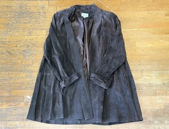 A Vintage Suede Jacket By Ellen Ashley