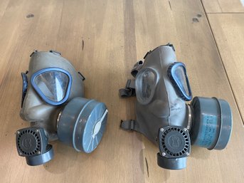 Pair - Finnish M61 Gas Masks