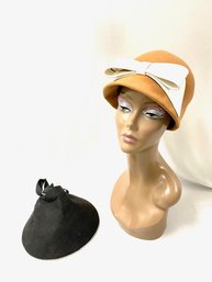 Pairing Of Vintage Ladies Hats