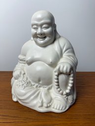 White Ceramic Buddha Statue