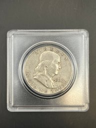 Beautiful 1960 Silver Benjamin Franklin Half Dollar