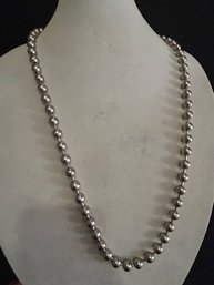 Vintage Single Strand Pearl Necklace