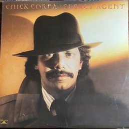 CHICK COREA -  'Secret Agent' LP Record - -1978 PD-1-617 First Press - W/ Sleeve