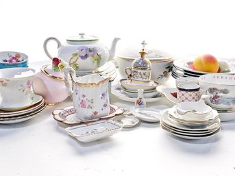 A Large Collection Of Vintage Ceramics