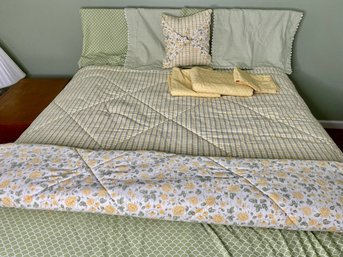 Waverly Garden Room Reversible Comforter Set (Full/Queen)