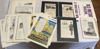 1920's Studebaker Print Ads From Magazines