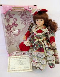 Victorian Treasures Special Edition Handcrafted Porcelain Doll