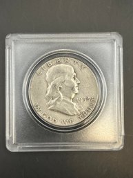 Beautiful 1952 Silver Benjamin Franklin Half Dollar