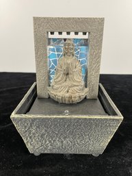 Buddha Battery Powered Light Fountain