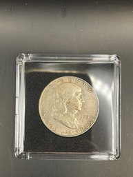 Beautiful 1949-D Silver Benjamin Franklin Half Dollar