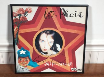 Awesome LIZ PHAIR Signed Album Cover - WHIP SMART - Nice Clear Signature - Very Cool Album Cover  - NICE !