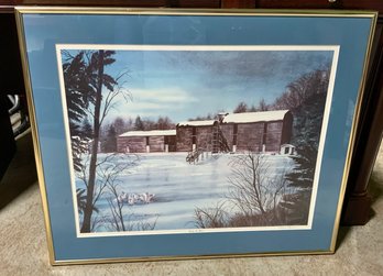 Pencil Signed Print Earl Moore Print ~ Kaatz Ice House ~