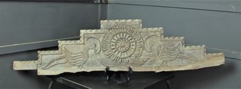 Antique Hand Carved Temple Plaque