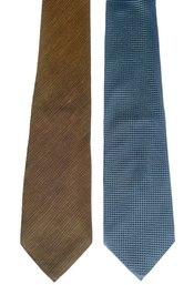 Two Dolce & Gabbana Cravatte Silk Ties