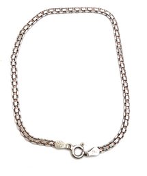 Beautiful Milor Italian Sterling Silver Chain Linked Bracelet