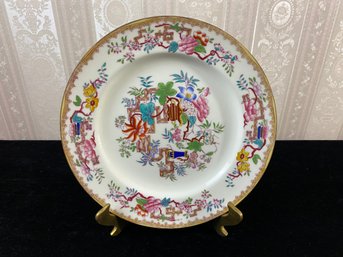 Antique J McD & S Co Minton Chinese Tree Dinner Plate