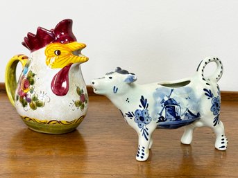 Vintage Delft Creamers