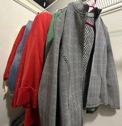 11 Women's Jackets: Angelo Marani, J. Crew, Chole, Lands End, Strenesse, Yansi Fugel & More, Sizes Vary