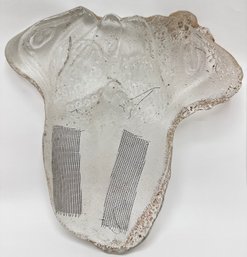 Olga Kuchakov Hand Made Molten Glass Tongue Sculpture